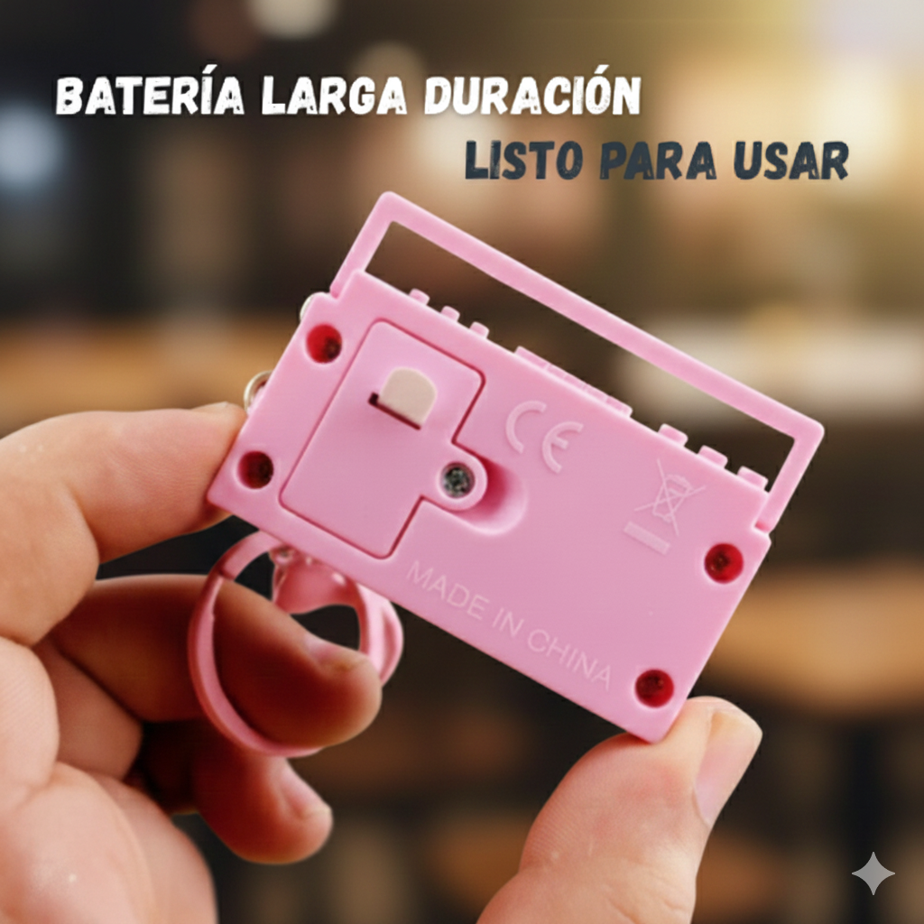 Llavero Grabadora Retro – Original