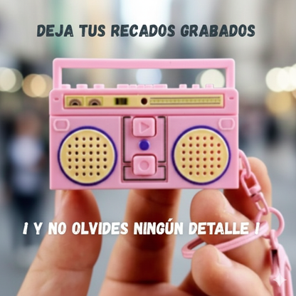 Llavero Grabadora Retro – Original